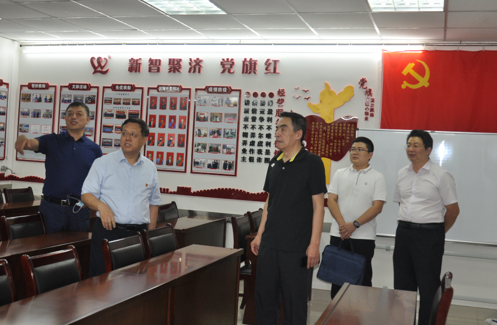 濟南市委統(tǒng)戰(zhàn)部領導蒞臨連心物業(yè)調研指導工作